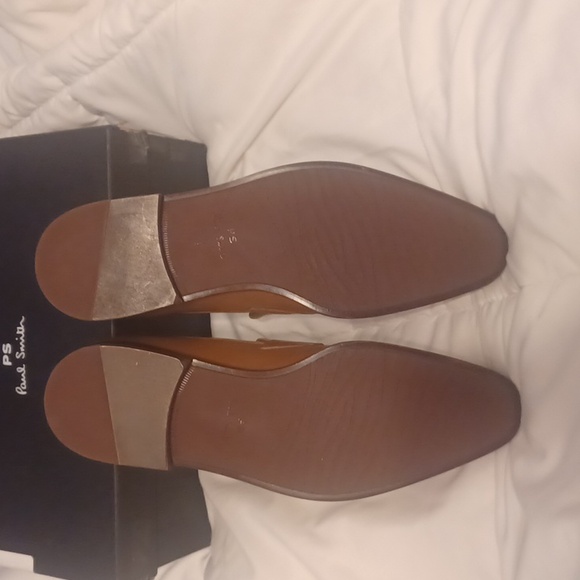 NEW! Men's Paul Smith "Rossi" tan loafers! - Picture 5 of 7